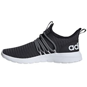 Adidas Lite Racer Adapt Running Shoe Mens Size 8 CORE BLACK/CORE BLACK/GREY